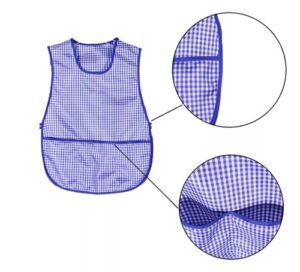 9026 *Mandil Infantil Plástico SIN Mangas c/Bolsas* (35x50 cm.) 9 Colores Diferentes. - Imagen 5