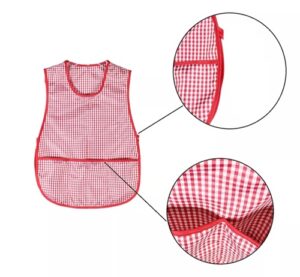 9026 *Mandil Infantil Plástico SIN Mangas c/Bolsas* (35x50 cm.) 9 Colores Diferentes. - Imagen 8