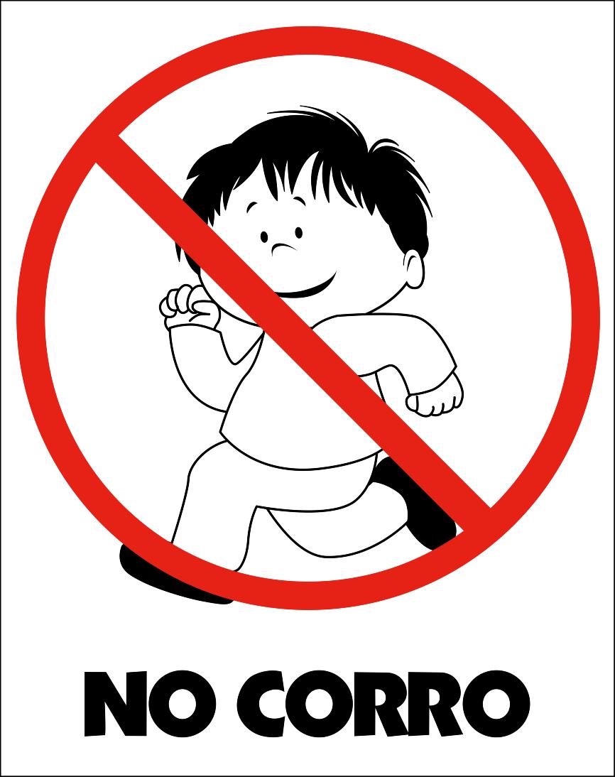 0007 *No Corro* (25x20cm.) – Mayoreo Didáctico 0007 *No Corro* (25x20cm.) – Mayoreo Didáctico