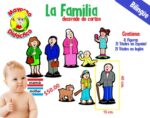 FON174 *Los Familia* Decorado Impreso e/Cartulina. (60x50 cm.) 50 Pcs. - Imagen 2
