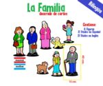 FON174 *Los Familia* Decorado Impreso e/Cartulina. (60x50 cm.) 50 Pcs.