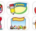 Set p/Decorar Chico Estudiante de la Semana Cod.1607.