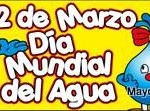 1503 *Letrero Día Mundial del Agua* (20x60cm.)