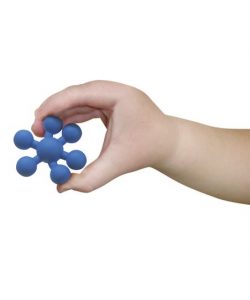 1023 *Estrella d/Plástico Soplado e/Bolsa* (12cm.) 30 Piezas.