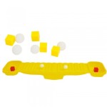 3010 *Balanza Matemática* (10 x 55 cm.) 10 Cubos+10 Esferas Plásticas+1 Balanza.