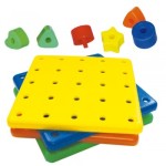 3227 *Pija Geométrica* (5 cm.) 50 Pcs.+ 2 Tableros. - Imagen 2