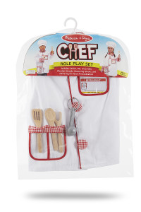 14838 *Disfraz de Chef* (3-6 Años) 9 Accesorios.