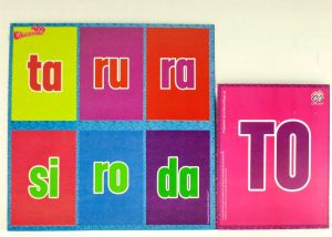 0831 *Lotería Didáctica Sílabas Preescolar 2* 9 Tableros Grandes (20x20cm.) - Imagen 2