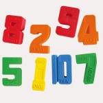 2087 *Números Gigantes d/Plástico Soplados*(11 cm.) 20 Pcs.