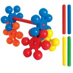 2090 *Estrella Gigante de Colores c/Poste*(12cm.) 35 Pcs.