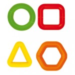 2121 *Cadena d/Ensamble Geométrico* (10 cm.) 20 Pcs.