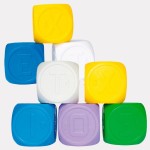 2000 *ABC Dados* (5 cm.) 40 Piezas