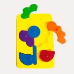 3090 *Resaque d/Plástico; FLOR* (16x23 cm.) 1 Pca.