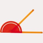 3157 *Reglas Angulares* (19x10 cm.) 24 Pcs.