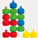 3325 *Calabacita Tridimensional* (4x3.6 cm.) 33 Pcs.