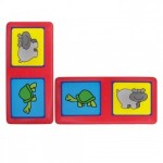 3044 *Dominó Plástico de Animales* (6x12) 28 Pcs.