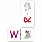 3145 *Dominó ALFABETO 28 Piezas.* (6 x 12 cm.)