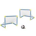 5766 *Juego de 2 Porterías +Balón +Bomba + Anclas + Válvula* (60 x 41x29 cm.)