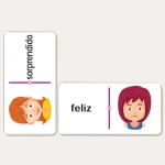 7219 *Dominó ESTADOS DE ÁNIMO* (6.5x12.5 cm.) 28 Pcs.