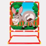 1065 *Ponle la Cola al Burro* (130x100 cm.)