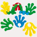 2091 *Manitas Numéricas* (12 cm.) 34 Pcs.