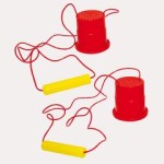 3111 *Zancos de Plástico* (12x13 cm.) 2 Pcas.