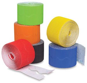 0302 *Bordette Impreso FLAME/ROJO* (5.70x15.20 cm.) - Imagen 2