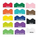 1002 * Bordette ORANGE/NARANJA* (5.70x15.20 cm.) - Imagen 3