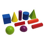 800163 *Figuras Geometricas d/Madera* (9 Piezas).
