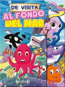 8652-8669 *De Visita al Fondo del Mar Libro de Cartón* (20x28 cm.) 10 Pág.