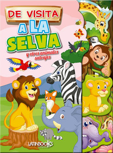 8652-8645 *De Visita a la Selva Libro de Cartón* (20x28 cm.) 10 Pág.