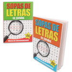 3402 *Sopa de Letras en Español* (20x27 cm.) 80 Pág. 2 Diferentes.