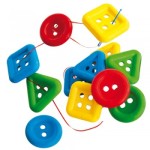 2008 *Botón Geométrico & Ensarte* (7cm.) 60 Pcs.