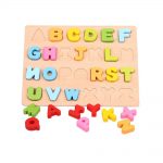 6492 *Rompecabezas d/Madera Letras o Números* (30x23 cm.) 3 Diferentes. - Imagen 3