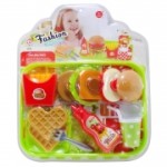 1418 *Set Food Burger* (29x35 cm.)