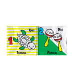 4561 *Mis Primeros* (15x15 cm.) 8 Pág. Libro d/TELA. 4 Diferentes, (Pieza). - Imagen 9