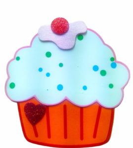 0435 *Cup-Cakes* (20 cm.) 10 Pcs.