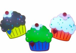 0435 *Cup-Cakes* (20 cm.) 10 Pcs. - Imagen 2