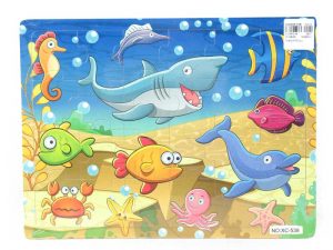 0018-24 *Rompecabezas de Madera con 24 Piezas* (30x22 cm.) 10 Modelos. - Imagen 3