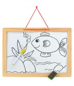 0235  *Pizarrón Magnético GRANDE 3 en 1* (45x33 cm.) 58 Pcs. - Imagen 3