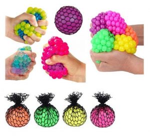 0224 *Bola d/Hidrogel en Malla con LUZ* (6 cm.) - Imagen 5