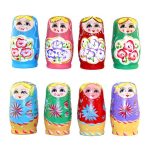 0121 *Muñeca Rusa d/Madera c/5 Tamaños* (1Pza.) - Imagen 7