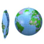 0256 *Globo Terráqueo INFLABLE* (30 cm.) INDIVIDUAL.