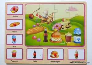 1981 *Rompecabezas d/Madera MIXTO* (30X22.5 cm.) 20 Diferentes. - Imagen 5