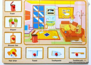 1981 *Rompecabezas d/Madera MIXTO* (30X22.5 cm.) 20 Diferentes. - Imagen 15