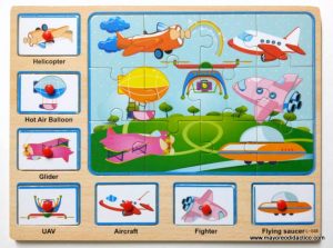 1981 *Rompecabezas d/Madera MIXTO* (30X22.5 cm.) 20 Diferentes. - Imagen 16