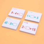 0109 *Tarjetas d/Operaciones Matemáticas Borrables* (7.6x6.4 cm.) 24 pcs. 4D. - Imagen 8