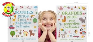 3077 *GRANDES RETOS Lógica y Observación d/Cartón* (23x28 cm.) 26 Pág. 2 Diferentes. - Imagen 2