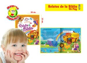 4730 *Relatos de la Biblia* (20x25 cm.) 96 Pág. - Imagen 2