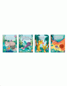 7083 *DEDITO ANIMALITO Libro de Cartón c/Títere Digital* (13x16cm.) 8 Pág. 4 Diferentes. INDIVIDUAL